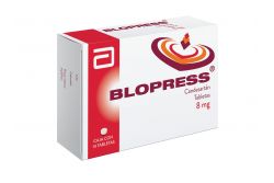 Blopress 8 mg Caja Con 14 Tabletas.