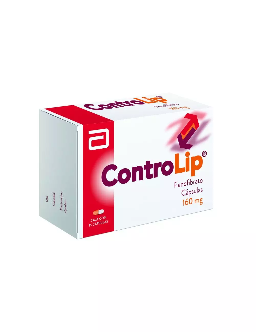 ControLip 160 mg Caja Con 15 Cápsulas