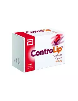 ControLip 160 mg Caja Con 15 Cápsulas