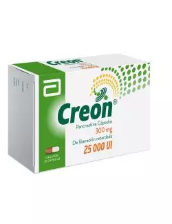 Creon 300 mg Caja Con 30 Cápsulas 25000 UI