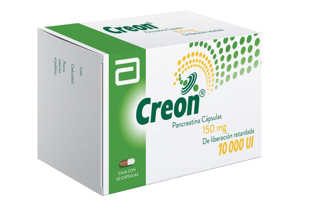 Creon 150 mg/10000UI Caja Con 50 Cápsulas