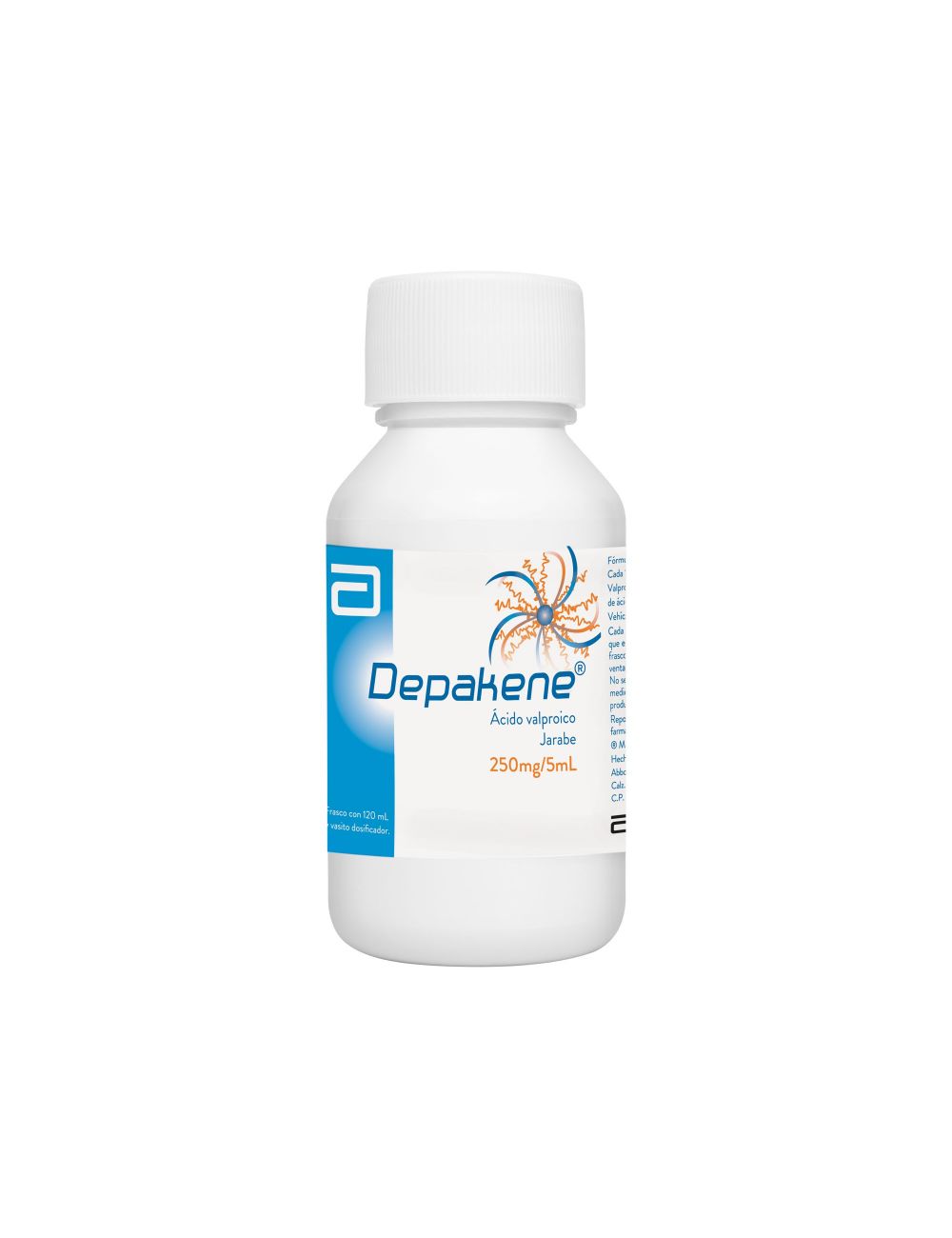 FRM-Depakene Jarabe 250 mg / 5 mL Frasco Con 120 mL FRM-Depakene Jarabe 250 mg / 5 mL Frasco Con 120 mL