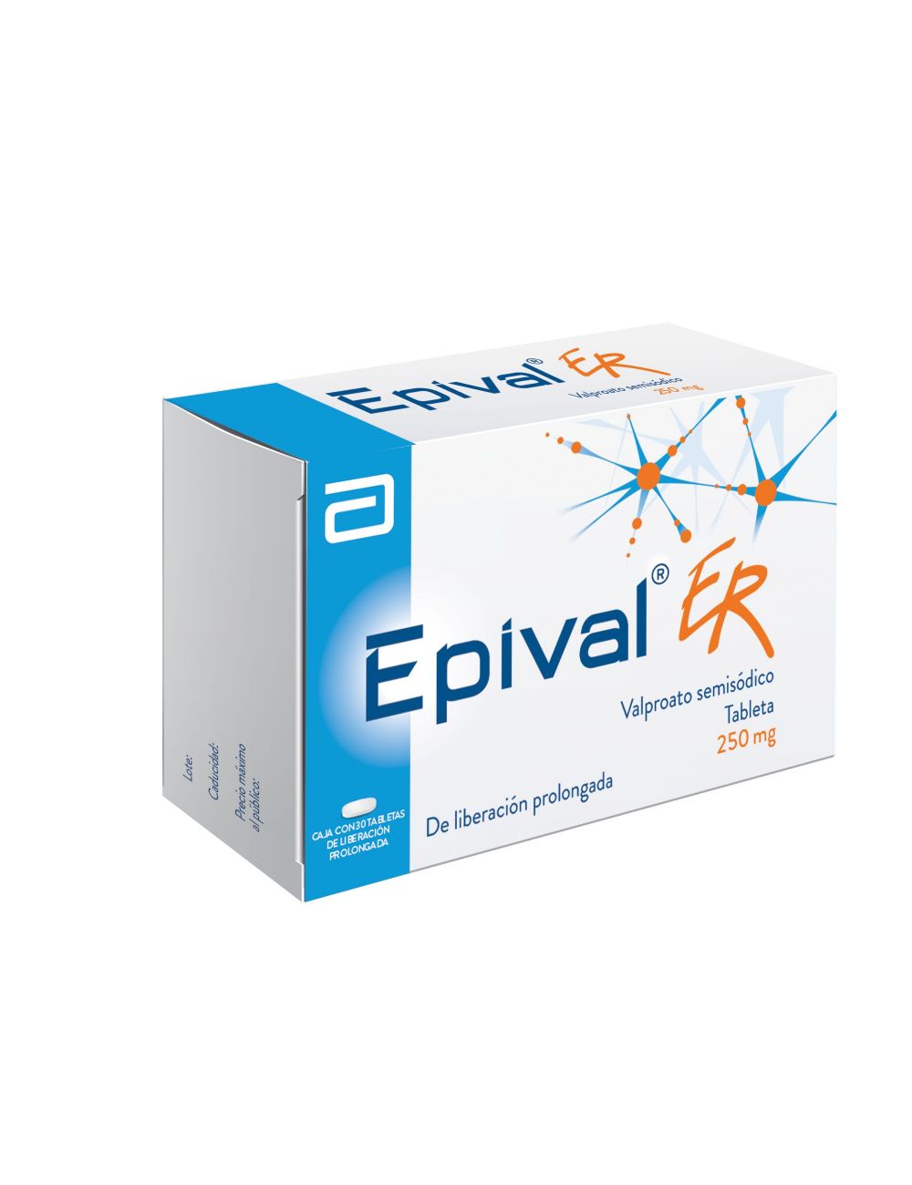 Epival ER 250 mg Caja Con 30 Tabletas Epival ER 250 mg Caja Con 30 Tabletas