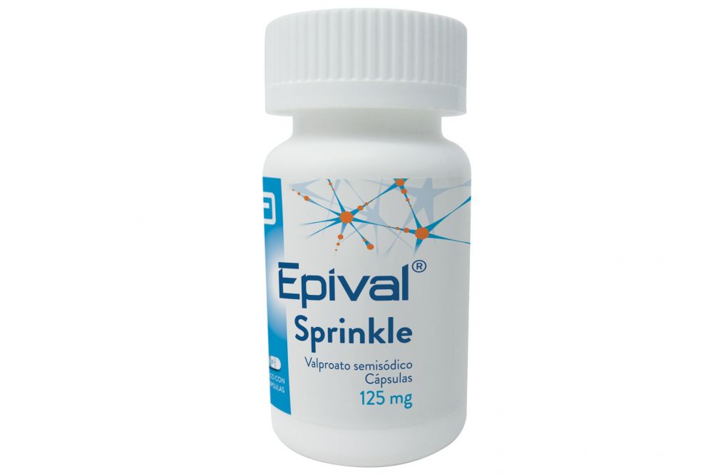 Epival Sprinkle 125 mg Frasco Con 60 Cápsulas