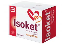 Isoket 10 mg / 10 mL Caja Con 10 Ampolletas