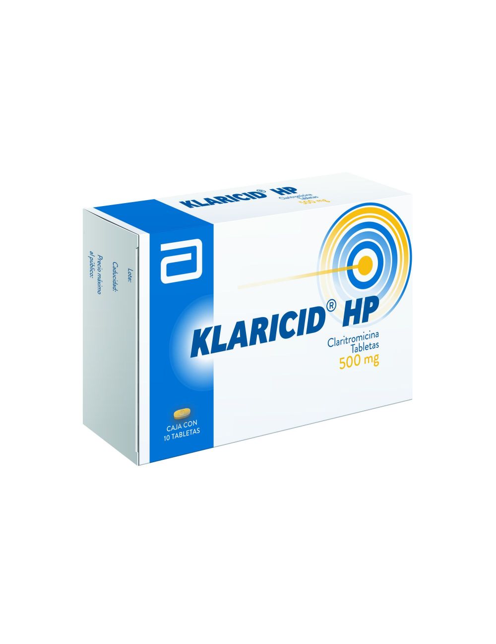 FRM-Klaricid HP 500 mg Caja con 10 Tabletas - RX2