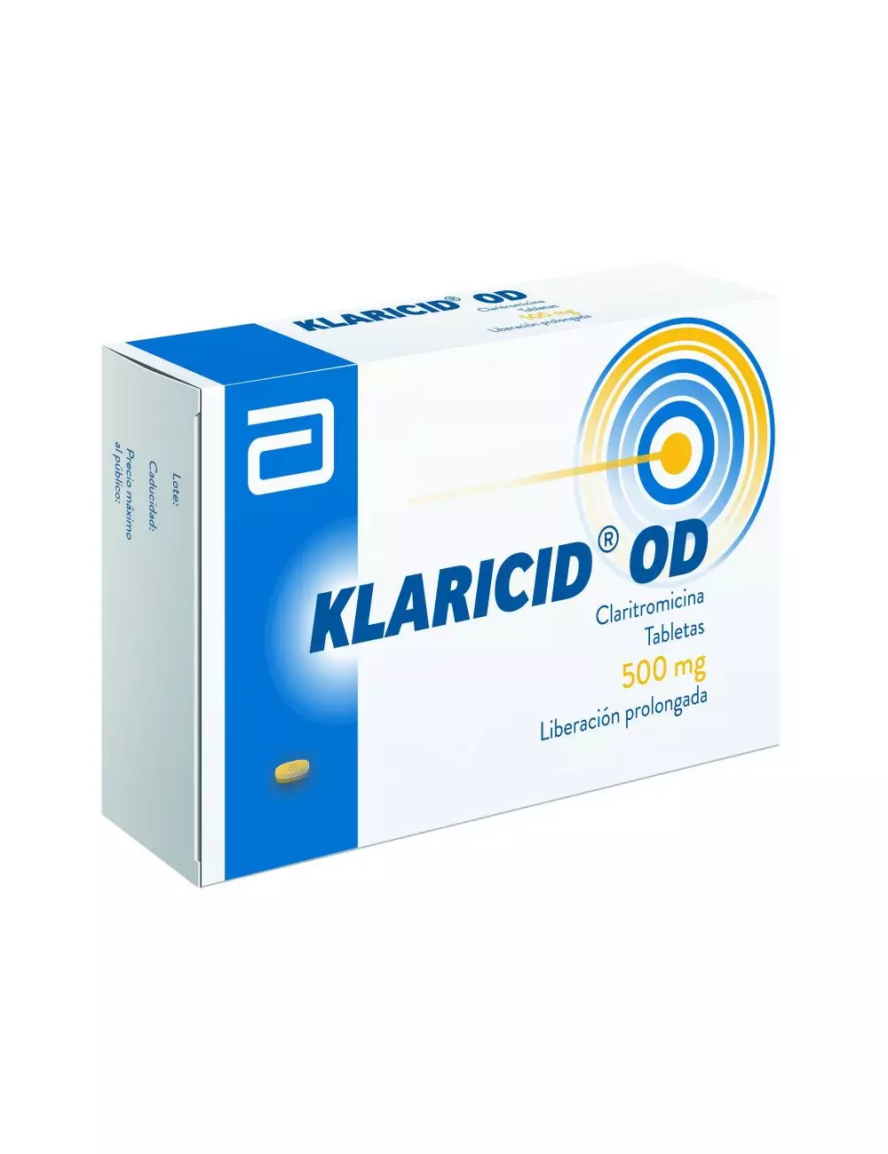 FRM-Klaricid OD 500 mg Caja Con 14 Tabletas -RX2