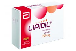 Lipidil 200 mg Caja Con 28 Cápsulas