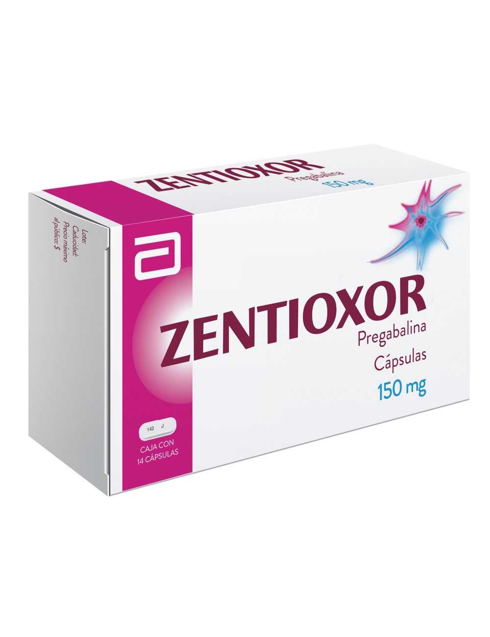 Zentioxor 150 mg Caja Con 14 cápsulas