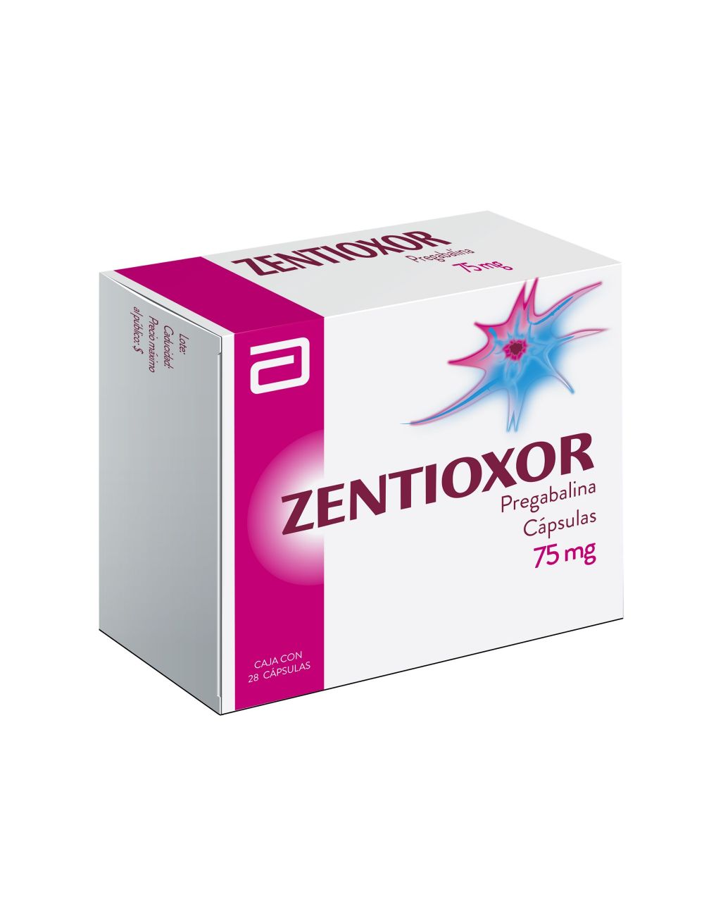 Zentioxor 75 mg Caja Con 28 Cápsulas