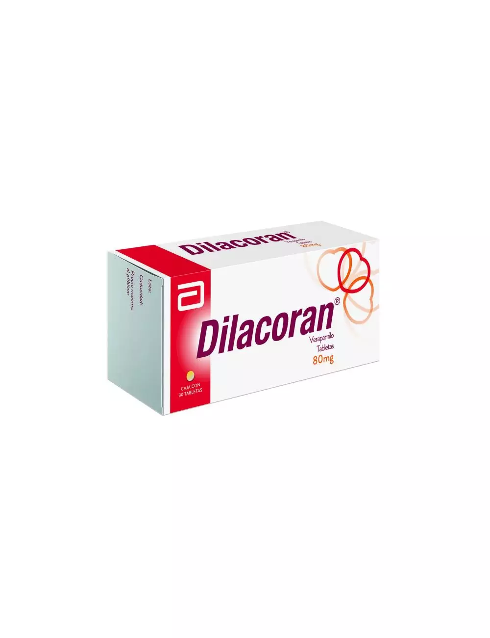 Dilacoran 80 mg Caja Con 30 Tabletas