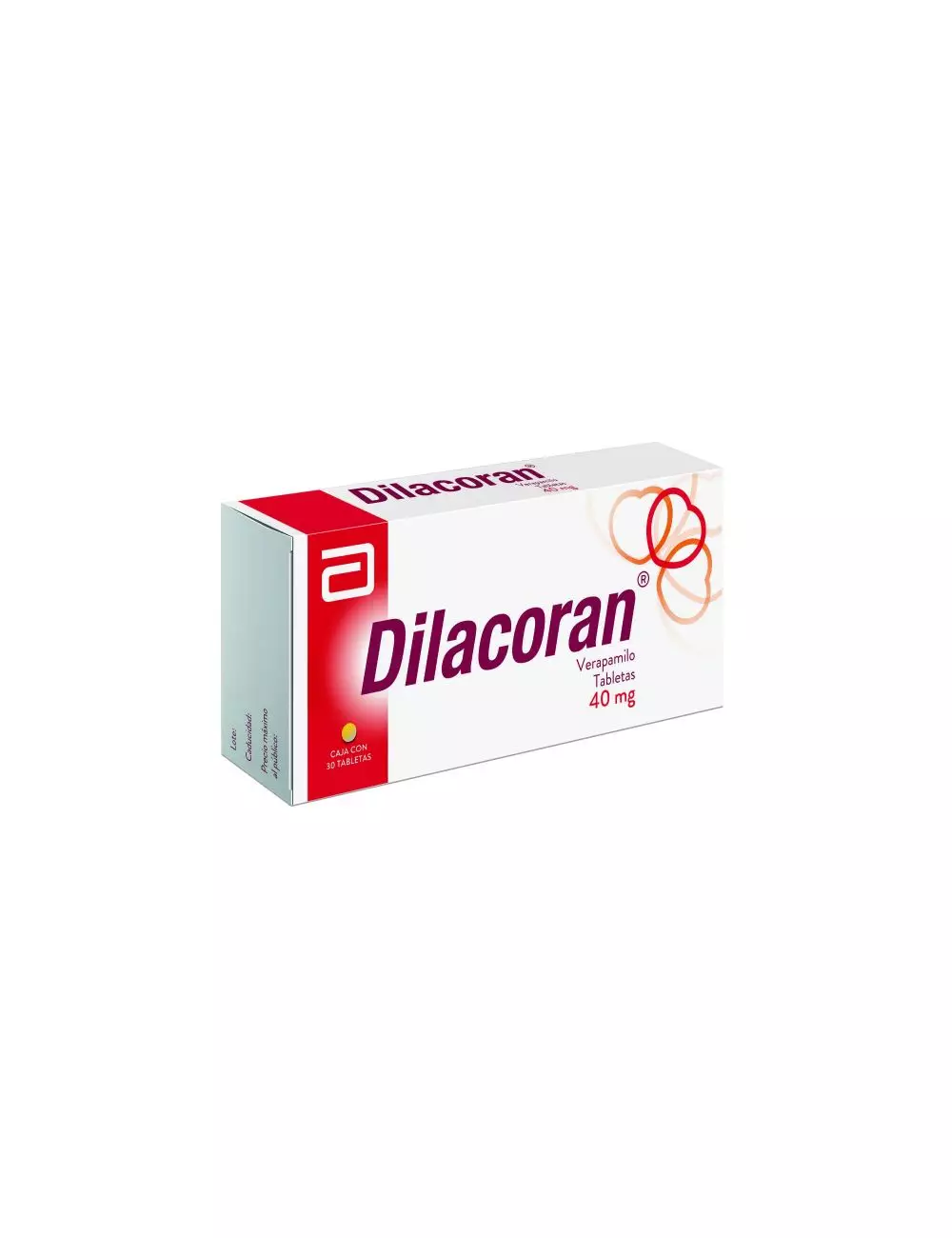 Dilacoran 40 mg Caja Con 30 Tabletas