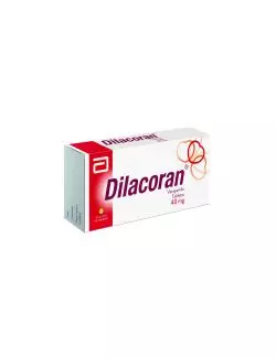 Dilacoran 40 mg Caja Con 30 Tabletas