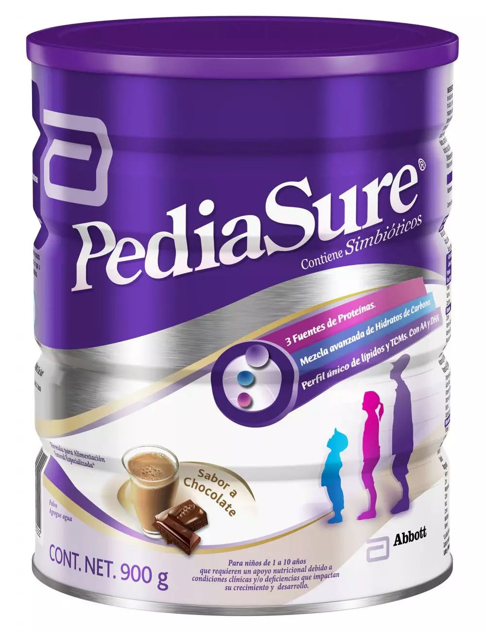 FRM-Pediasure Plus Lata Con 900 g Sabor Chocolate