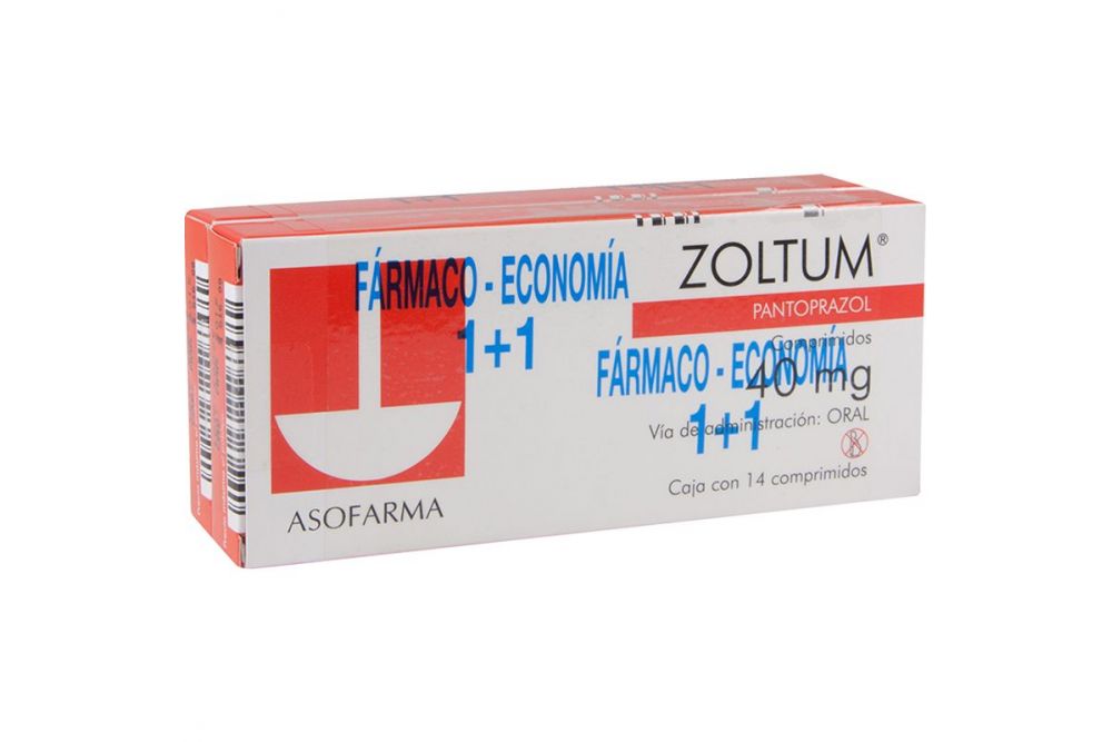 Zoltum 20 mg Caja Con 14 Comprimidos 2x1