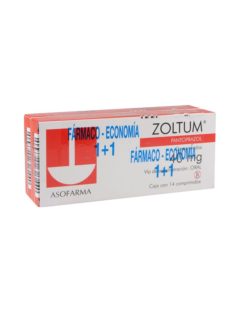 Zoltum 20 mg Caja Con 14 Comprimidos 2x1