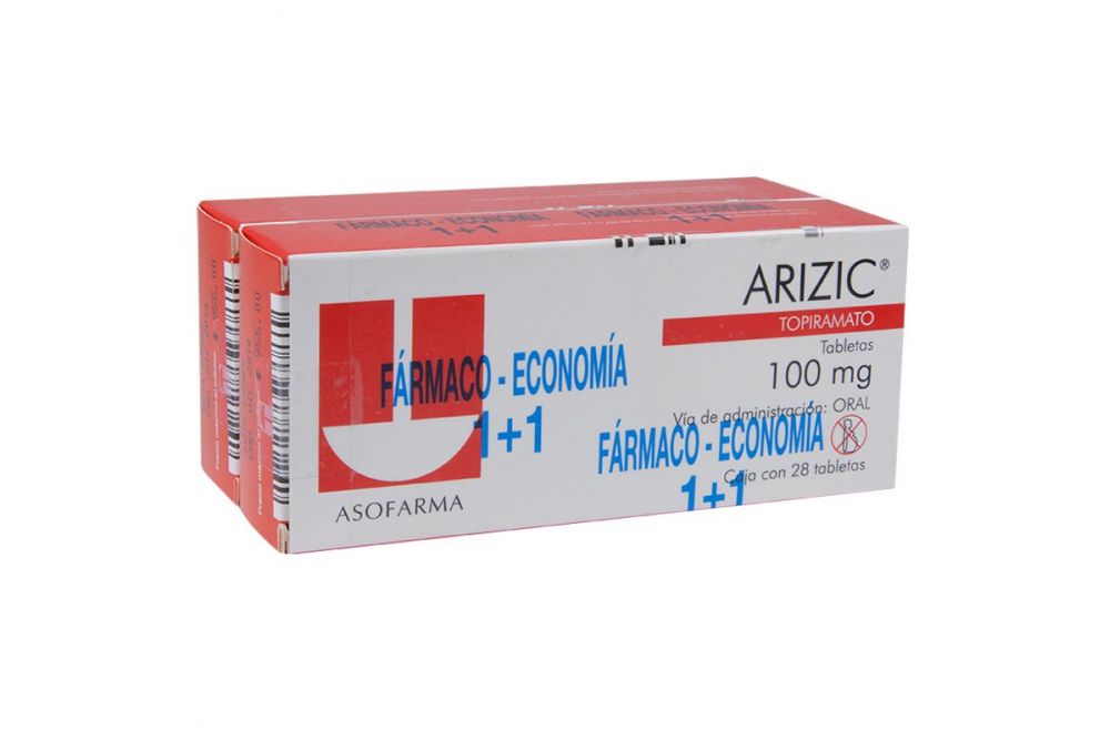 Arizic 100 mg Caja Con 28 Tabletas