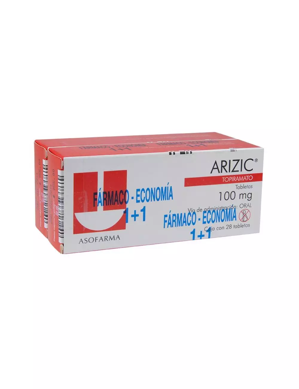 Arizic 100 mg Caja Con 28 Tabletas