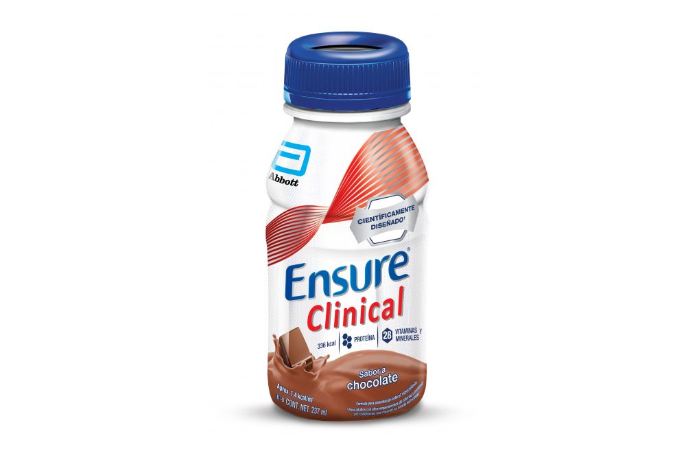 FRM-Ensure Clinical Envase Con 237 mL Sabor Chocolate