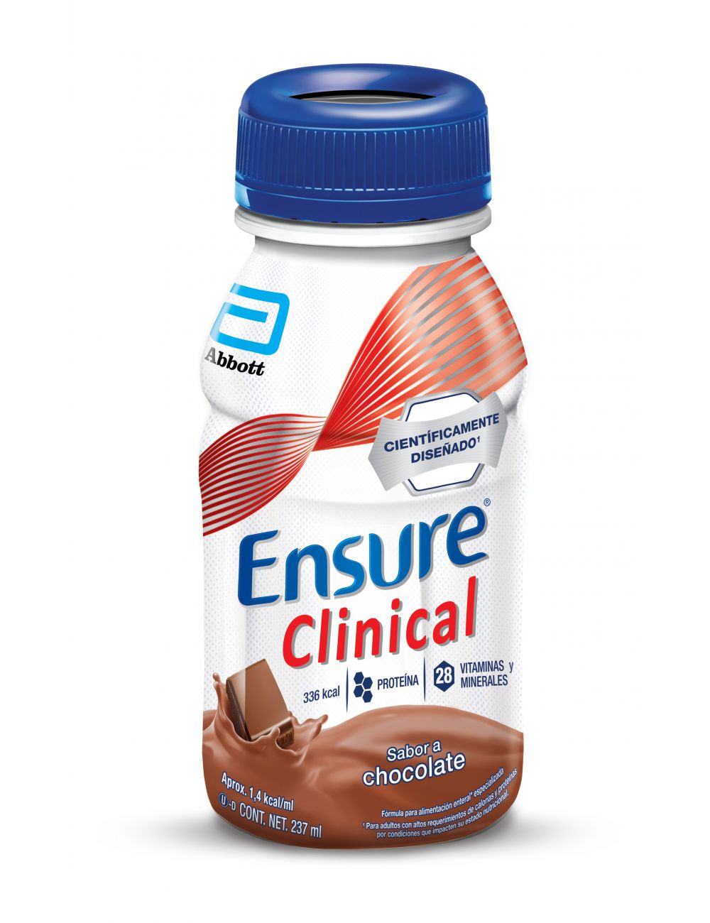 FRM-Ensure Clinical Envase Con 237 mL Sabor Chocolate