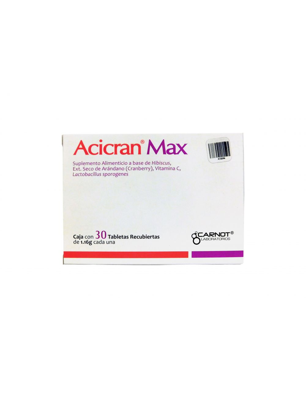 Acicran Max 1.16g Caja Con 30 Tabletas