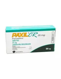 PAXIL® CR 25 mg 30 Tabletas | Paroxetina | GlaxoSmithKline