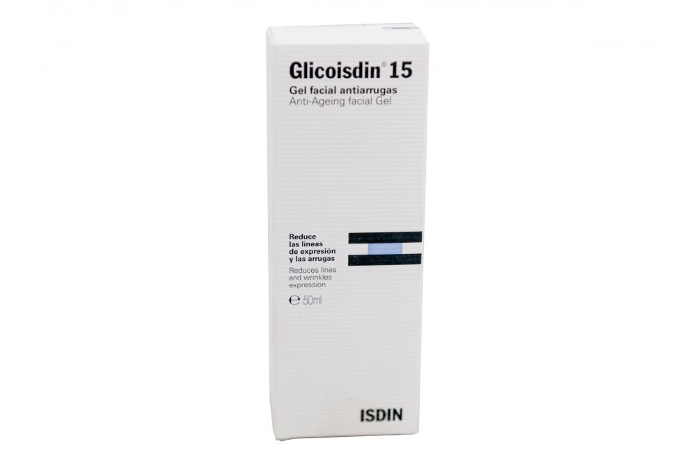 Glicoisdin Isdin 15 Gel Anti-Edad Caja Con Botella Con 50 mL