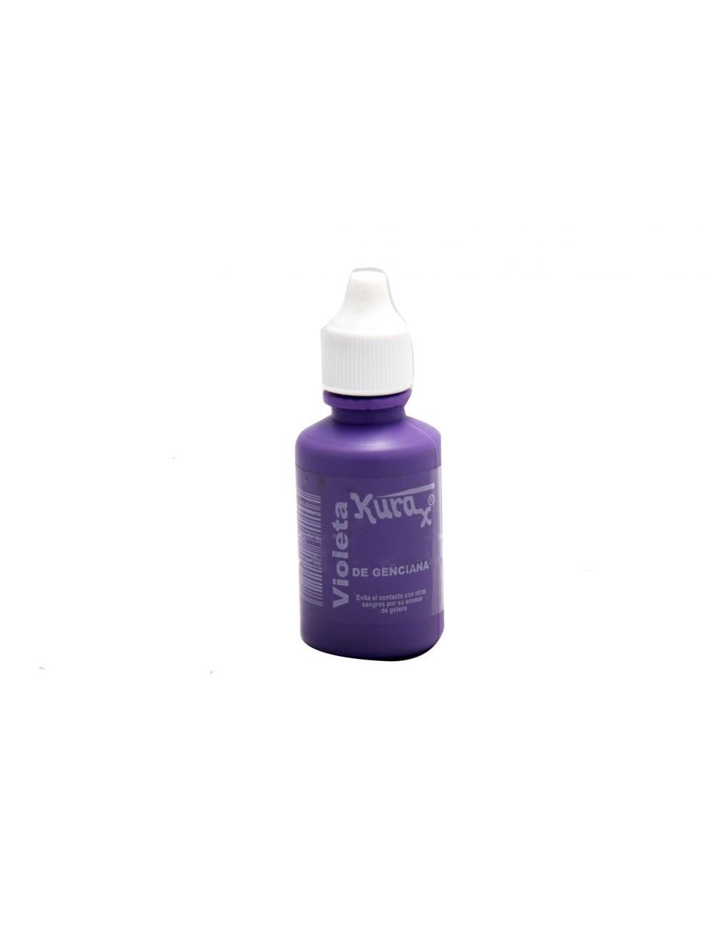 Kura X Violeta De Genciana Frasco Gotero Con 25mL