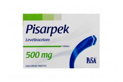 Pisarpek 500 mg Caja Con 60 Tabletas