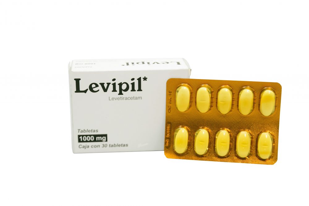 Levipil 1000 mg Caja Con 30 Tabletas