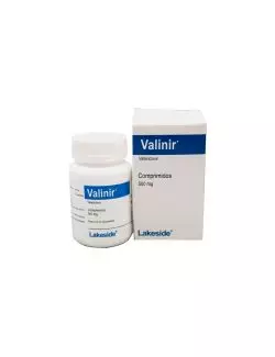 Valinir® 500 mg (Valaciclovir) - 42 Comprimidos - Lakeside