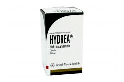 Hydrea 500 mg Caja Con Frasco Con 100 Cápsulas
