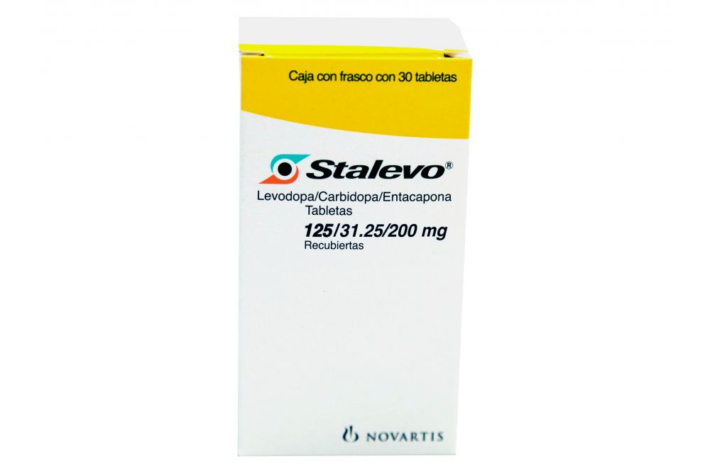 Stalevo 125 mg / 31.25 mg / 200 mg Caja Con 30 Tabletas
