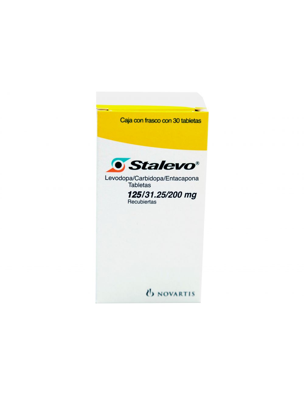 Stalevo® 125/31.25/200 mg (Levodopa/Carbidopa/Entacapona) - 30 Tabletas - Novartis