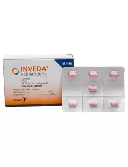 INVEDA® 9mg (Paliperidona) - 14 Tabletas LP - Janssen