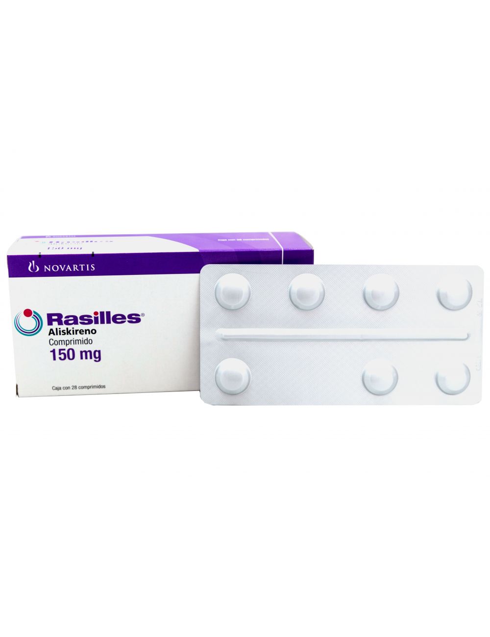 Rasilles 150 mg Caja Con 28 Comprimidos