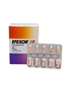 EFEXOR® XR 75 mg - 20 Cápsulas - Venlafaxina - Pfizer