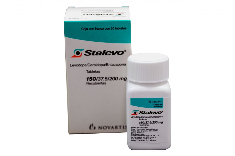 Stalevo 150 / 37.5 / 200 mg Caja Con 30 Tabletas