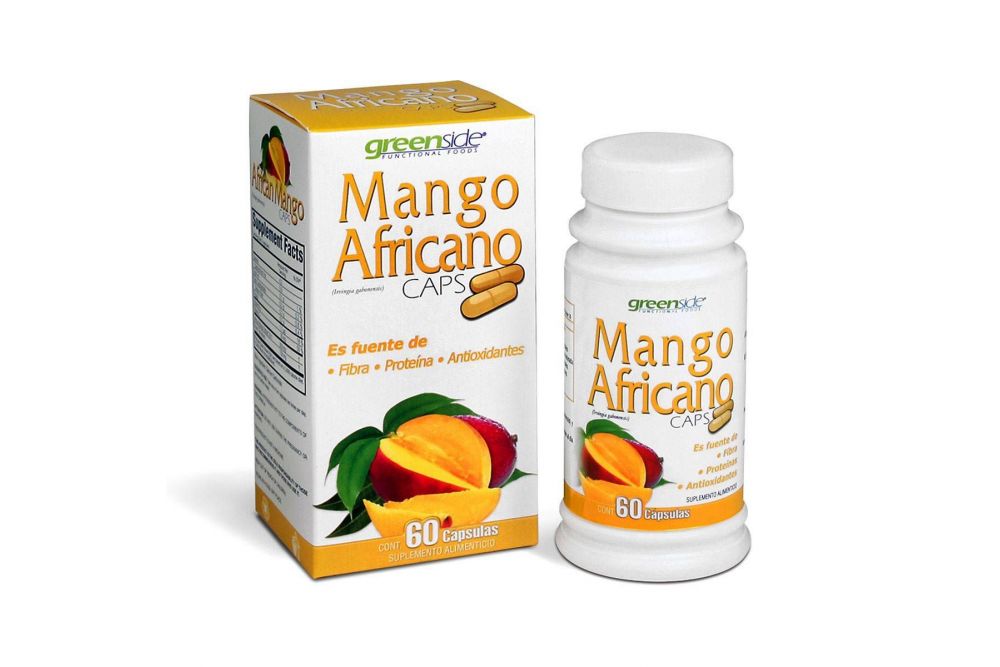 Mango Africano Greenside Caja Con Frasco Con 60 Cápsulas