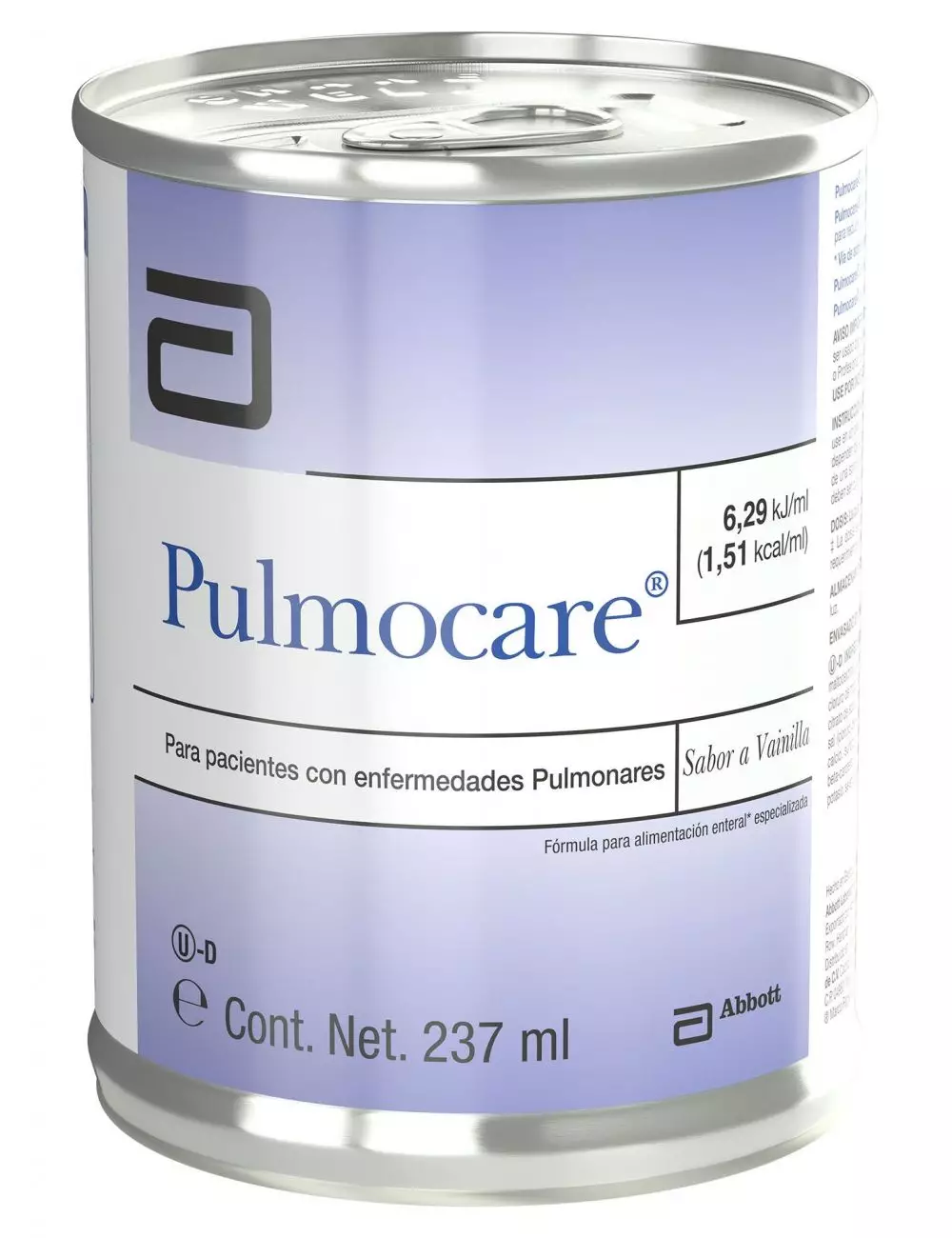 FRM-Pulmocare Lata Con 237 mL Sabor Vainilla