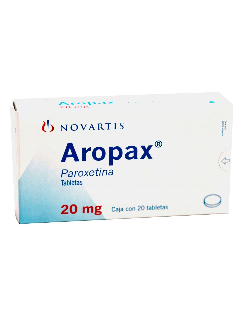 Aropax 20 mg Caja Con 20 Tabletas