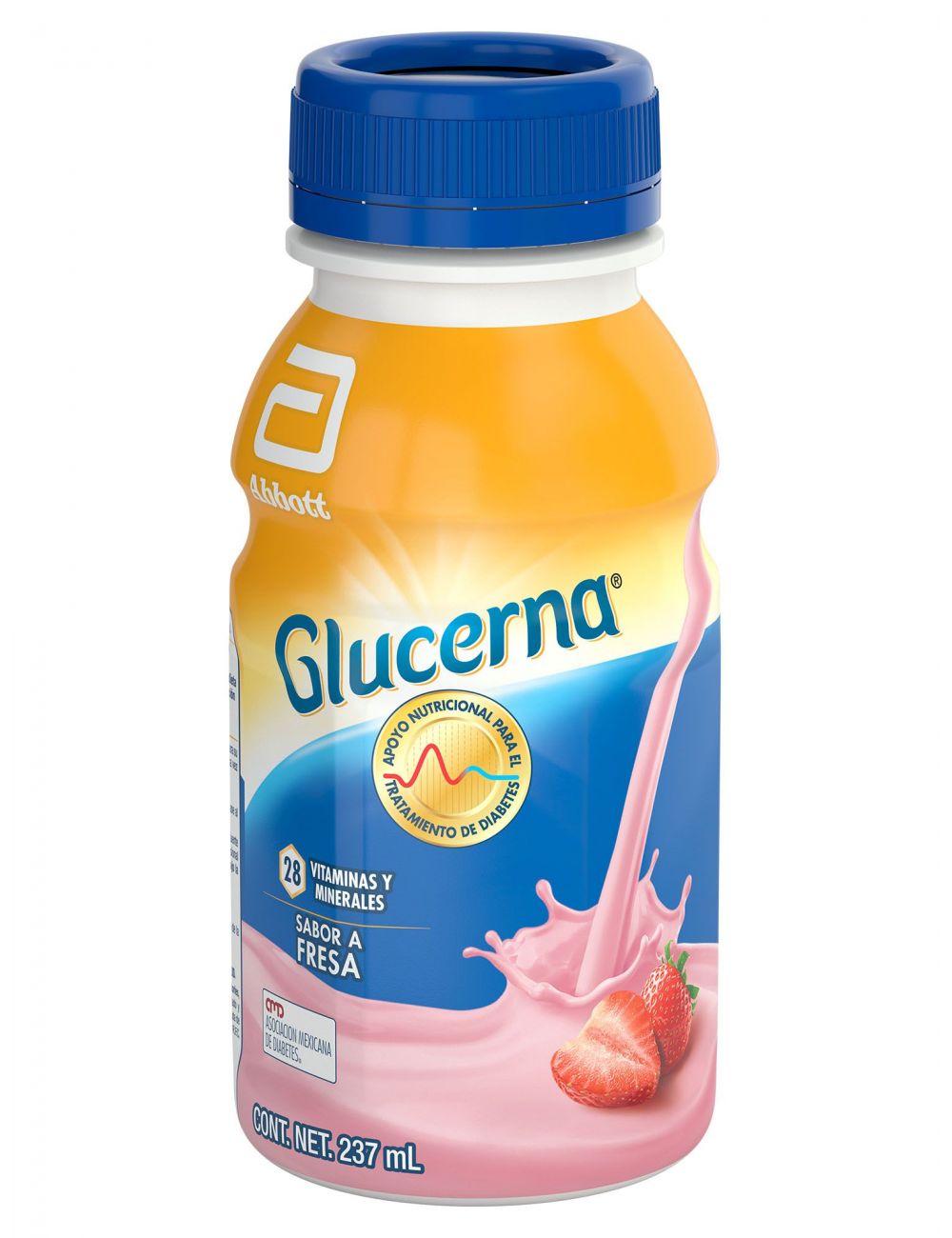 FRM-Glucerna Alimento Líquido Para Diabéticos Sabor Fresa FRM-Glucerna Alimento Líquido Para Diabéticos Sabor Fresa