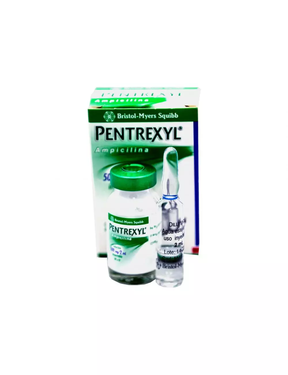 Pentrexyl Inyectable 500 mg Caja Con Ampolleta De 2 mL RX2