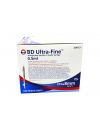 BD ULTRA-FINE JERINGA PARA INSULINA 0.5 ML 31 G X 8 MM CAJA CON 100 PIEZAS
