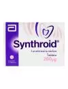 Synthroid 200 Mcg Caja Con 30 Tabletas