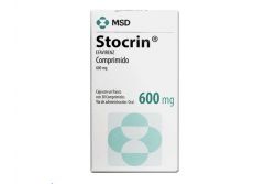 Stocrin 600 mg Caja Con Un Frasco Con 30 Comprimidos