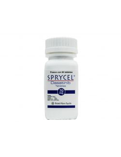 SPRYCEL® 70 mg (Dasatinib) - 60 Tabletas - Bristol Myers