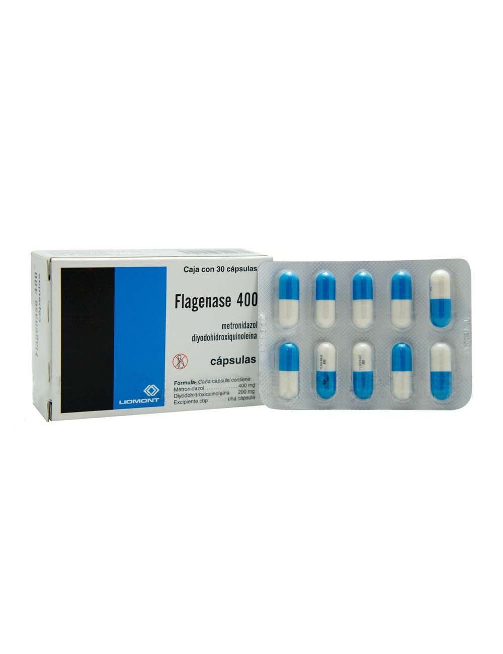 Precio Flagenase 400 mg/200 mg con 30 cápsulas Farmalisto MX Precio Flagenase 400 mg/200 mg con 30 cápsulas Farmalisto MX