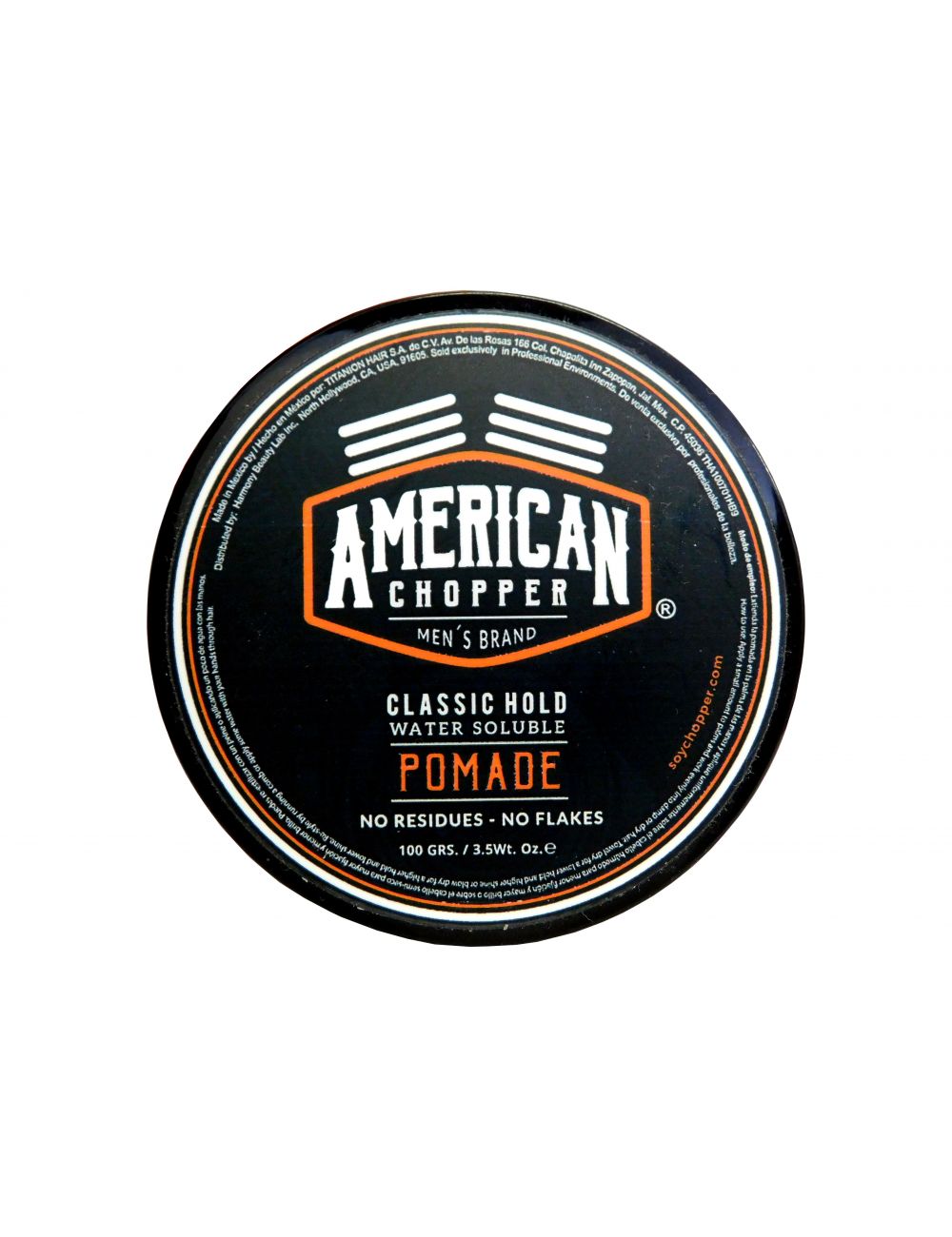 American Chopper Gel Brand Pomada de Estilizado Con 100 g