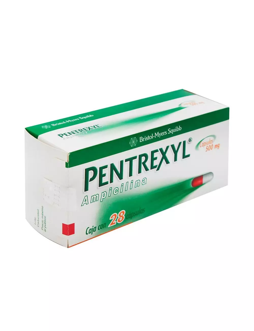 Comprar Pentrexyl 28 cápsulas 500 mg